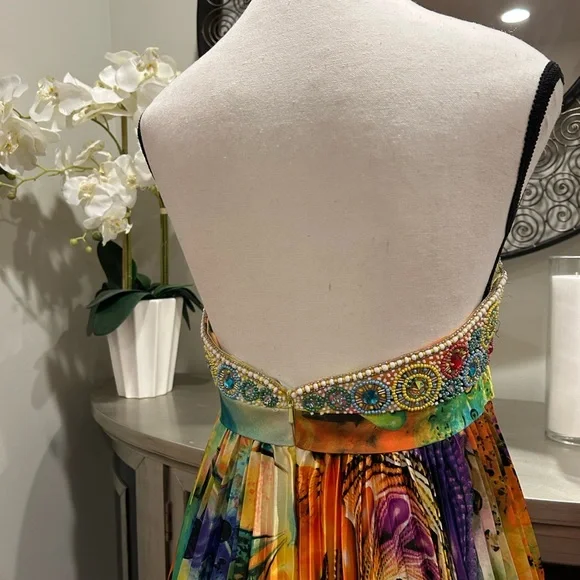 Sherri Hill Multi-Color Beaded Strapless Prom Dress - **reposhed - Picture 5 of 9